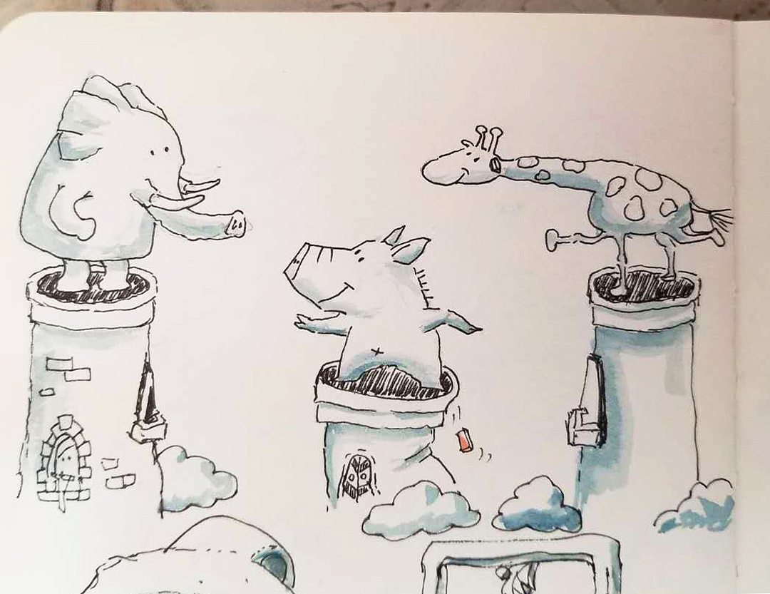 小猪（图ZMjIwMDk0MjM2） - 儿童插画 - 站酷设计师隔壁家张小胖原创素材 - 站酷ZCOOL