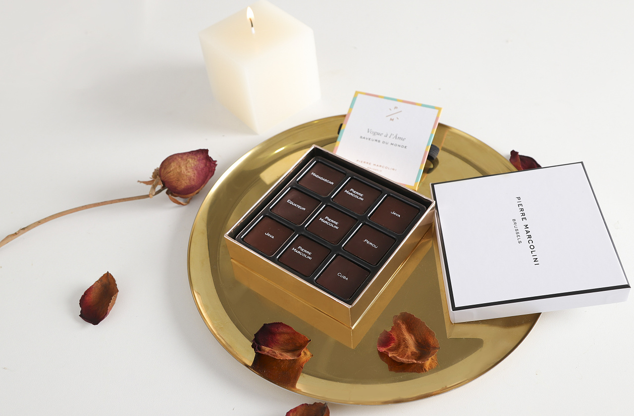 pierre marcolini巧克力拍摄