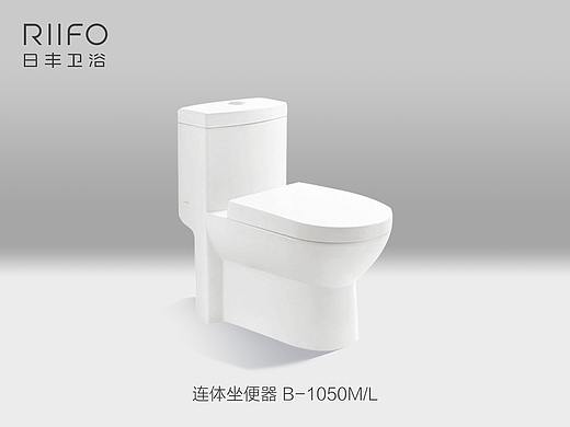 日丰马桶精品图 马桶展示海报素材