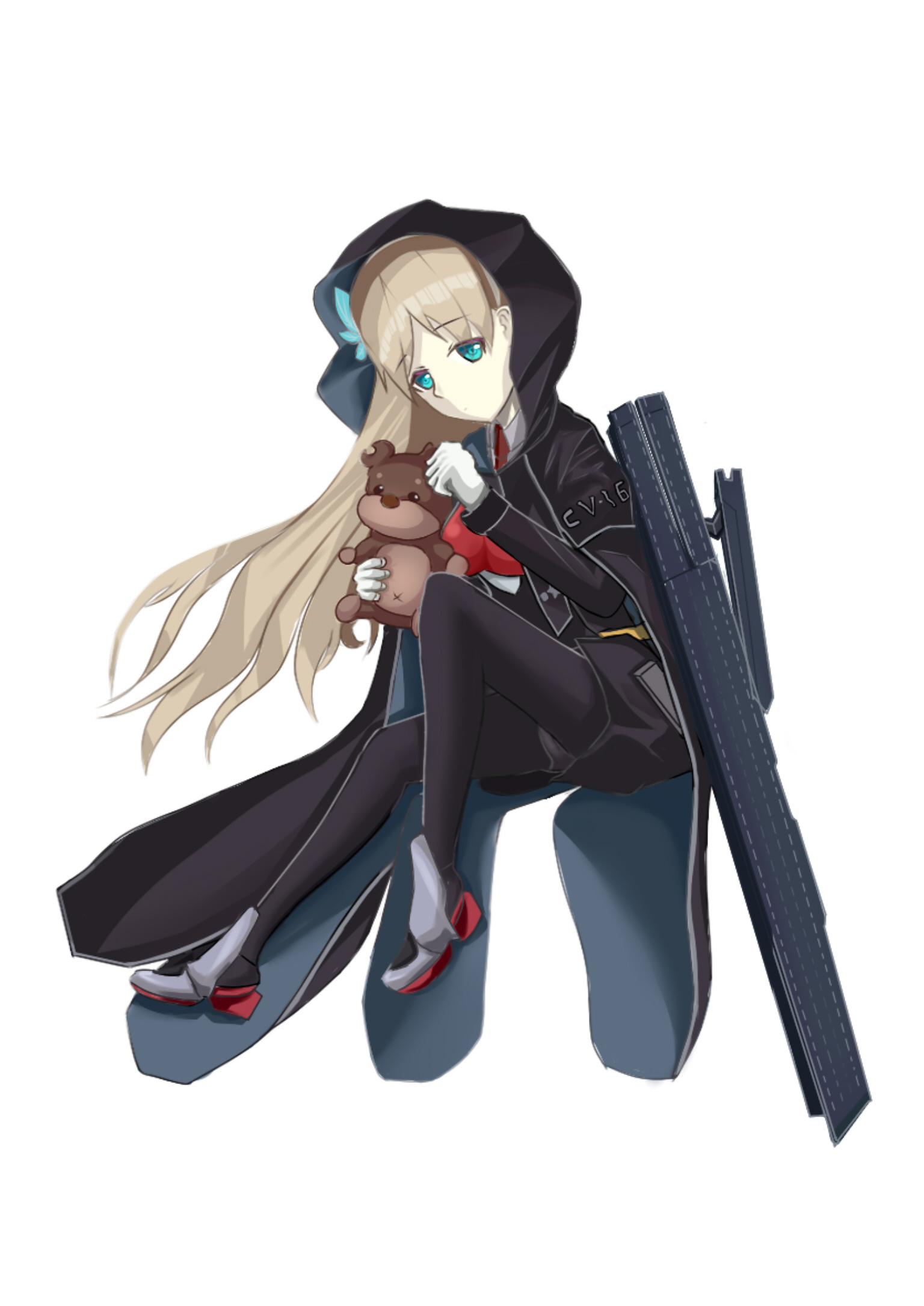 战舰少女r同人插画"战后的港口"