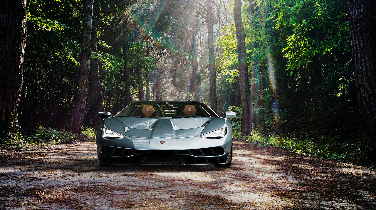 keyshot-汽车渲染