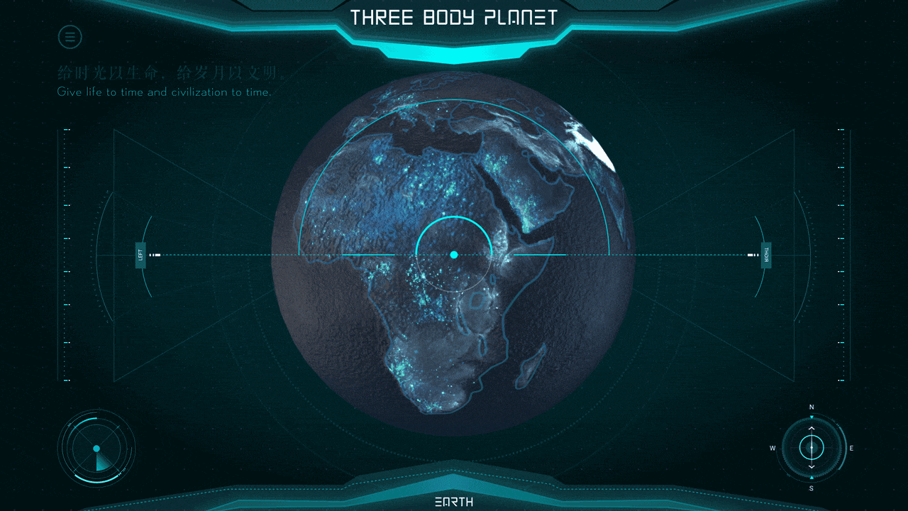 三体科幻场景设计&三体FUI可视化设计（图ZMjcyMzg5Njg4） - 软件界面 - 站酷设计师浮生_若茶原创素材 - 站酷ZCOOL