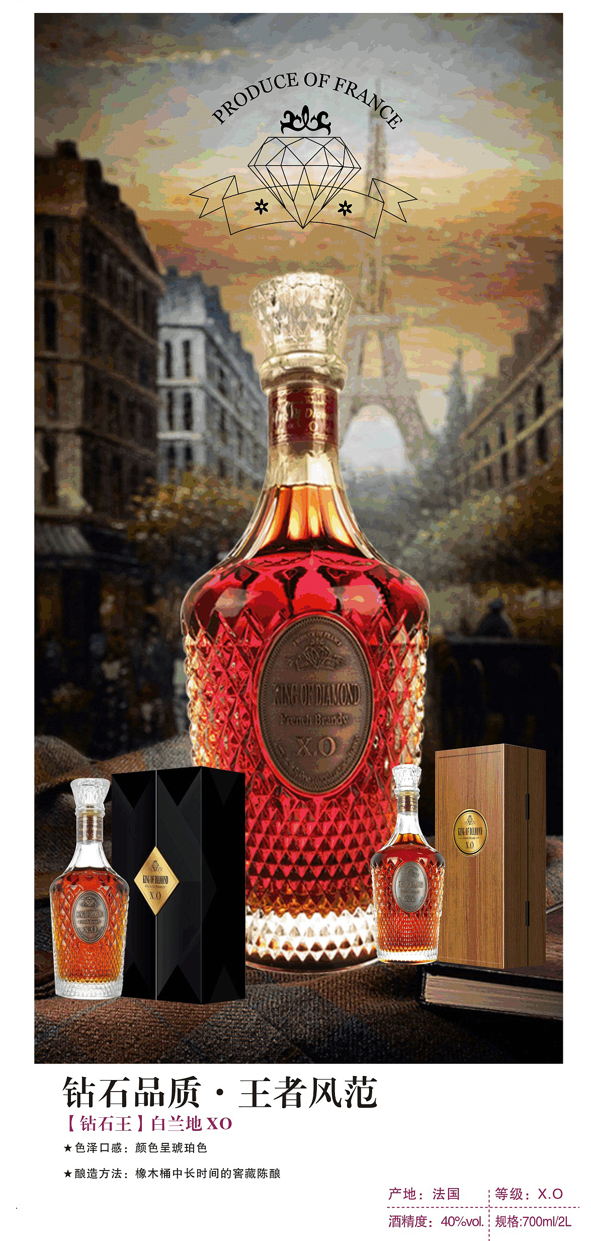 进口洋酒及红酒海报