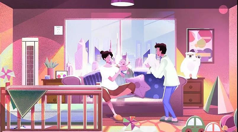 《施耐德新生儿祝福女员工篇》MG动画—安戈力文化（图ZMjQ0MjUxMzI0） - Motion Graphic - 站酷设计师安戈力原创素材 - 站酷ZCOOL