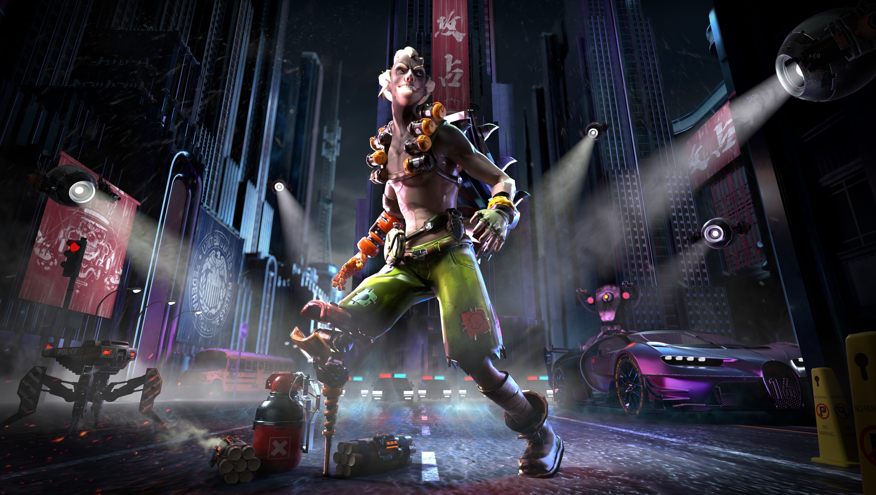 赛博朋克镜头设定 专题研究