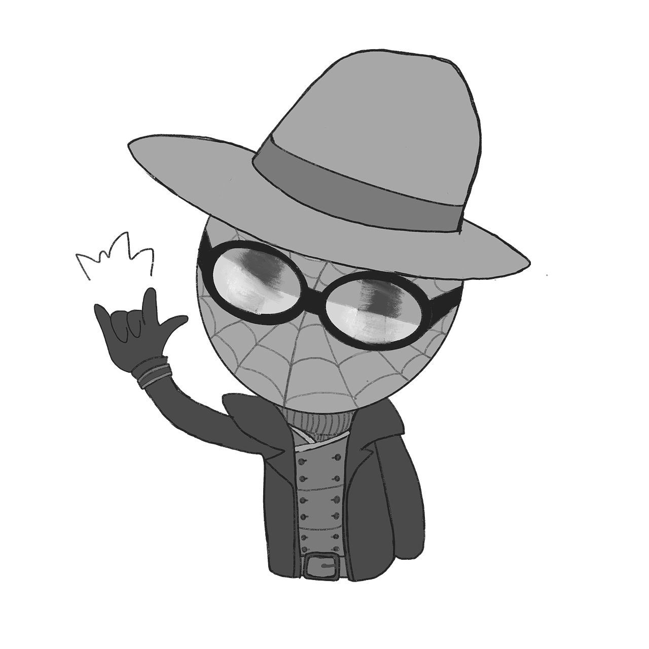 【procreate】蜘蛛侠宇宙Q版（图ZMjA2NjY4Njk2） - 创作习作 - 站酷设计师Jennifer727原创素材 - 站酷ZCOOL