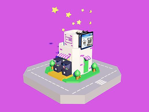 C4D临摹（个人主页-ZMzQ3MTc5NDQ=） - 场景 - 站酷设计师眉间一点砂原创素材 - 站酷ZCOOL