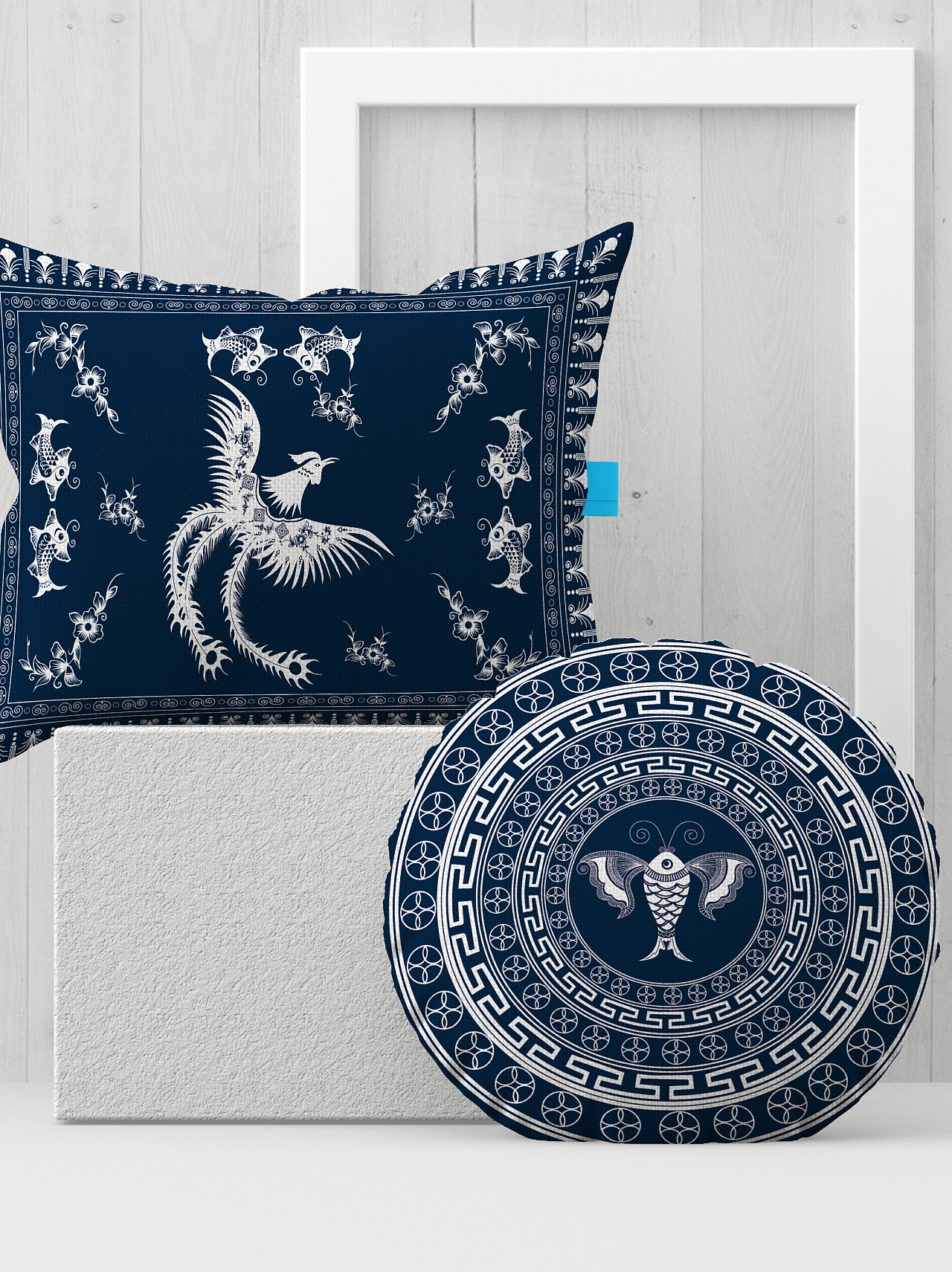 蜡染工艺品纺织品系列(一)|手工艺|工艺品设计|大芹菜o_o - 原创作品