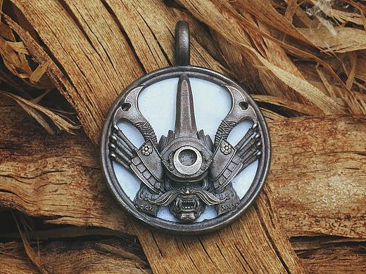 WICCANS巫羿原创设计——武士将领吊坠