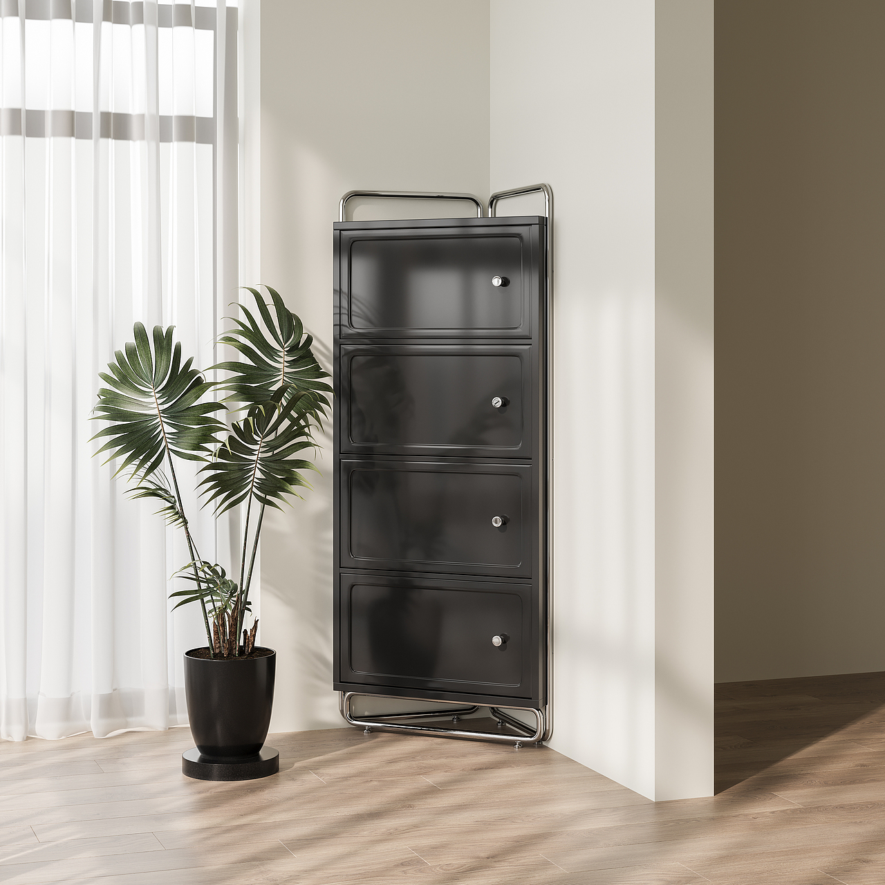 现代简约三角柜