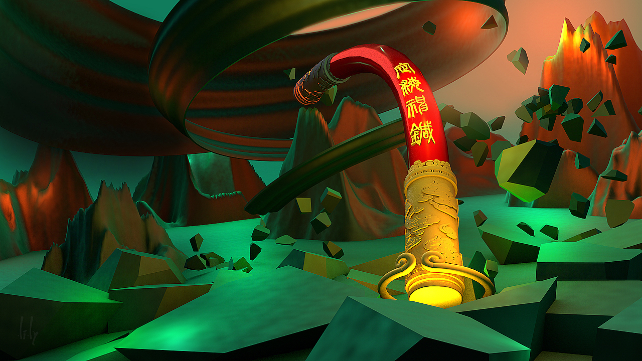 按照教程所作，临摹的ShadowPicture所作的壁纸场景（图ZNjY2NTg3NDQ=） - 场景 - 站酷设计师jl08262011原创素材 - 站酷ZCOOL