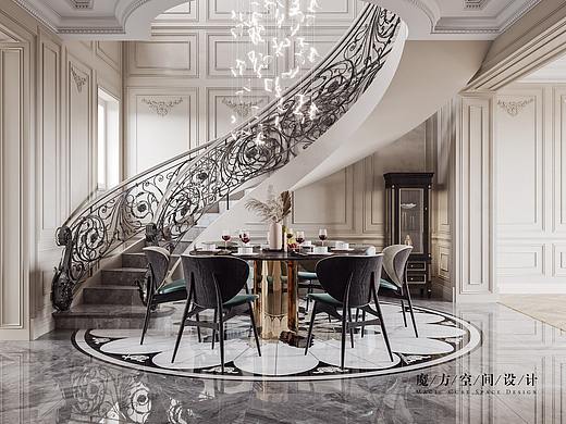 【魔方】法式轻奢•上海别墅项目