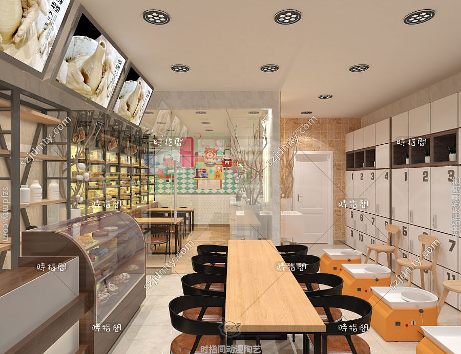 开陶艺店时指间特色动漫主题陶艺店展示（图ZMjA5OTk2NDYw） - 其他 - 站酷设计师时指间原创素材 - 站酷ZCOOL