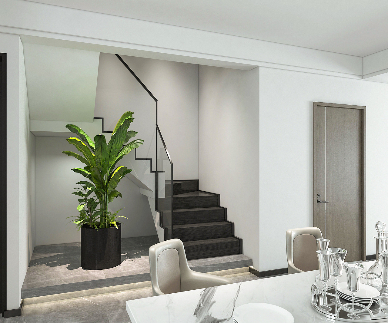 现代简约别墅（图ZMjI2Njg2NTY4） - 家装设计 - 站酷设计师理想全案设计原创素材 - 站酷ZCOOL