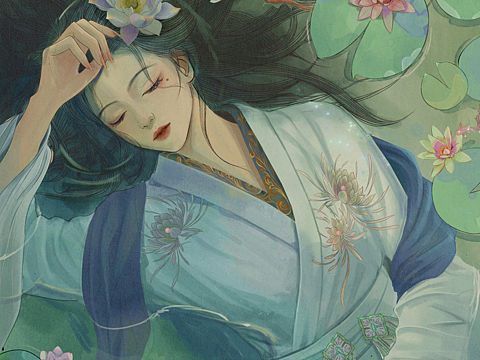 世事漫随流水，算来浮生一梦