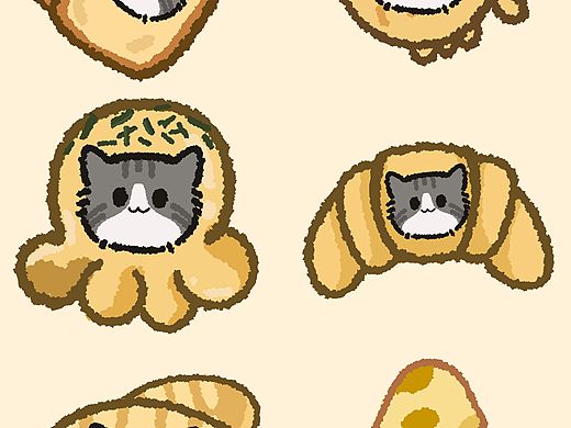 小猫大头贴
