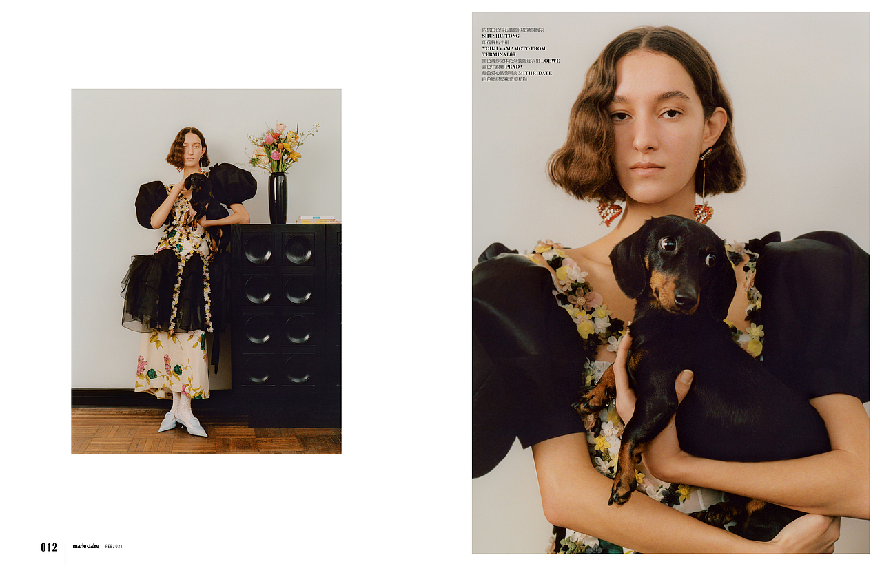 嘉人Marie Claire China 二月刊（图ZMjM5OTEyMTc2） - 时尚/艺术摄影 - 站酷设计师模特经纪阿南原创素材 - 站酷ZCOOL