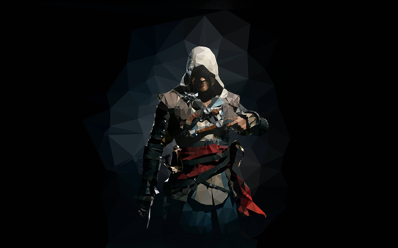 刺客信条多边形人像