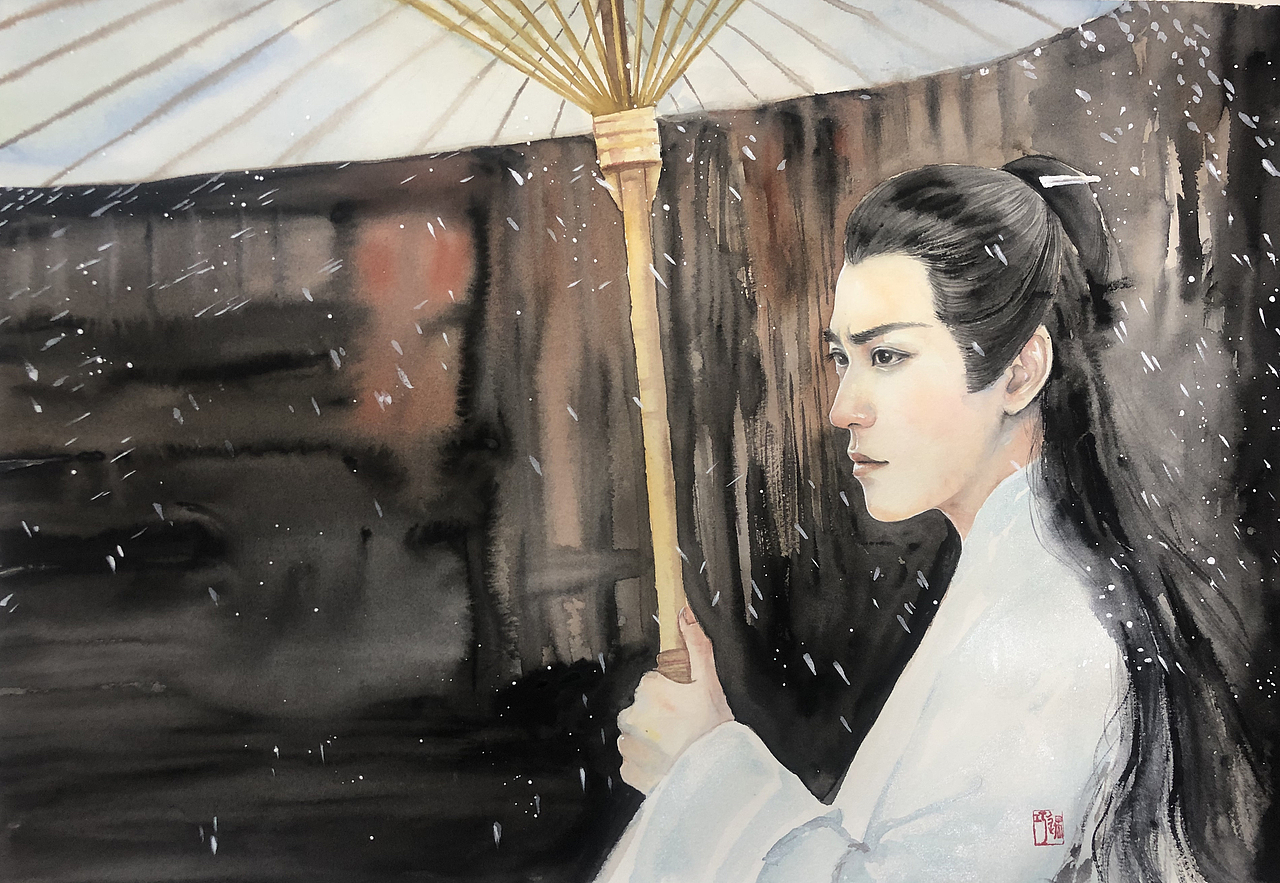 听雪楼水彩插画画集