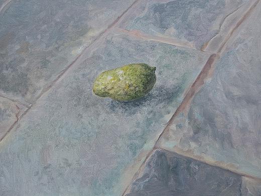 油畫 靜物油畫 手繪 芒果——舒楊（個(gè)人主頁-ZMzU2ODIzMzY=） - 繪畫 - 站酷設(shè)計(jì)師糙吉流原創(chuàng)素材 - 站酷ZCOOL