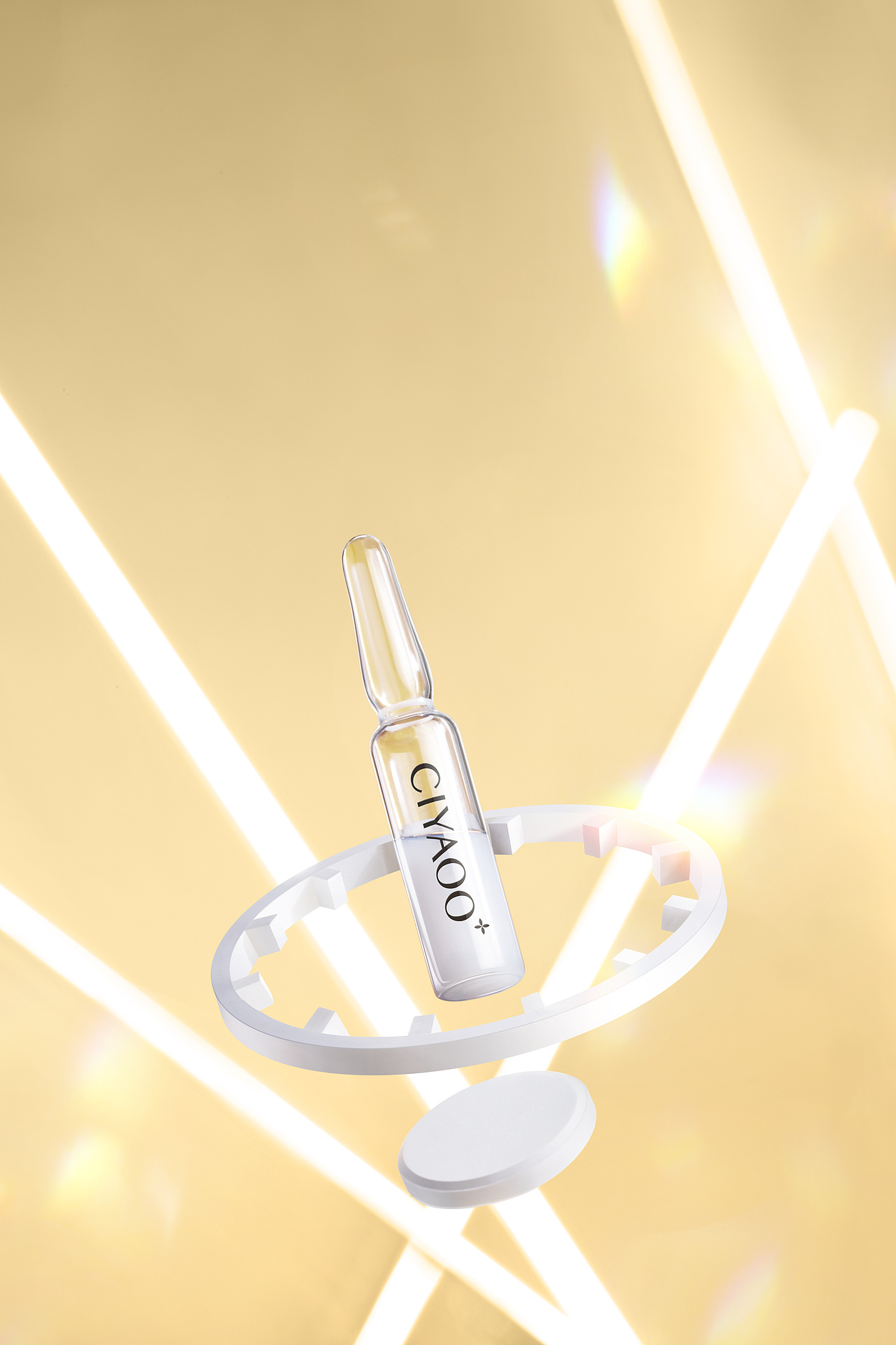 【产品摄影】静物摄影 精华液小奶片 女士护肤