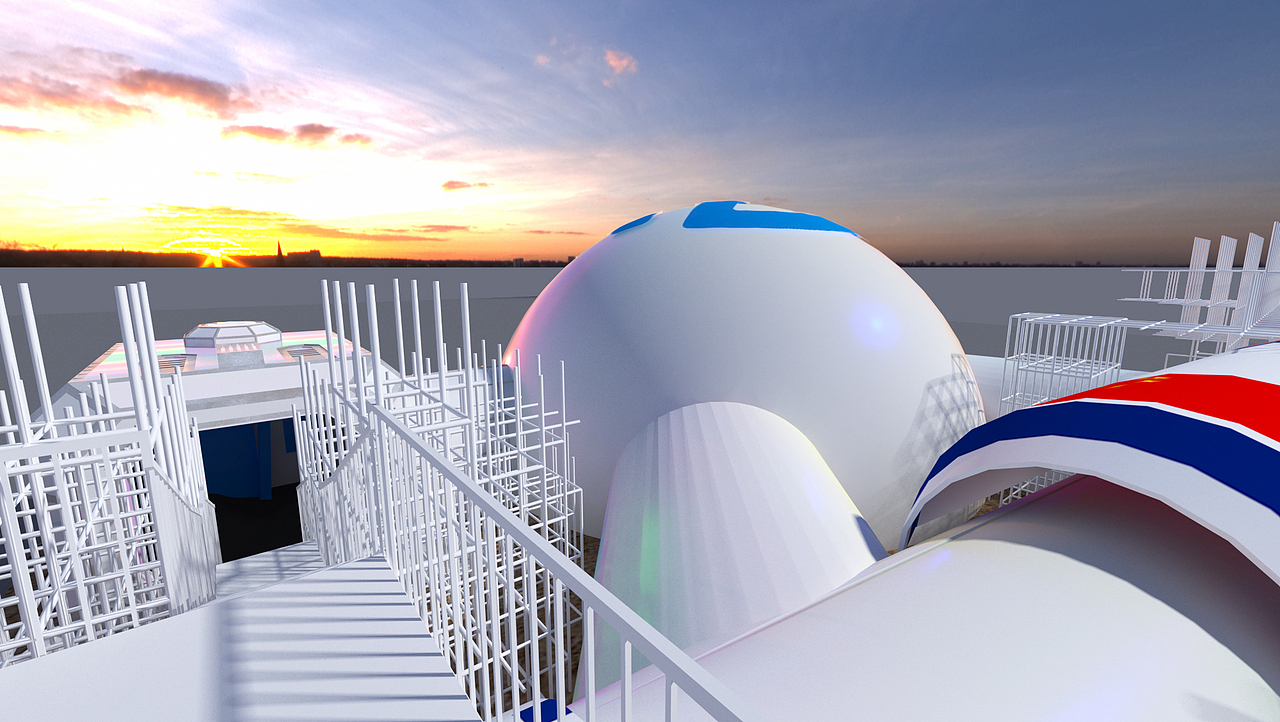 饿了么火箭餐厅@2019淘宝造物节（图ZMjEwMzcyMjc2） - 展陈设计 - 站酷设计师Meeenthe原创素材 - 站酷ZCOOL