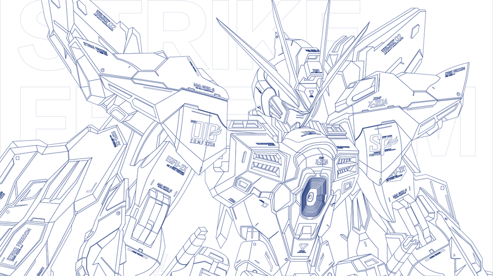 MB Strike Freedom（图ZMTAyMDU1MDg4） - 其他平面 - 站酷设计师Divinity原创素材 - 站酷ZCOOL
