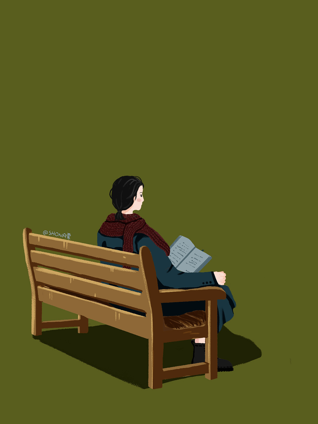 人物插画 | 美好生活