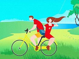 最近設(shè)計(jì)的插畫(huà)系列