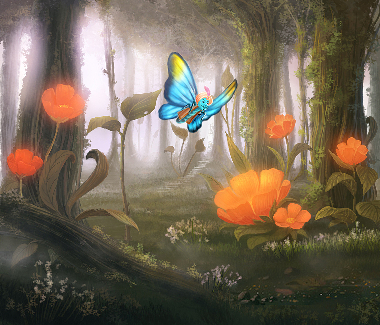 爱丽丝梦游仙境 Q版游戏场景（图ZMTQ2MTg5Mjc2） - 游戏原画 - 站酷设计师Sindy若叶原创素材 - 站酷ZCOOL