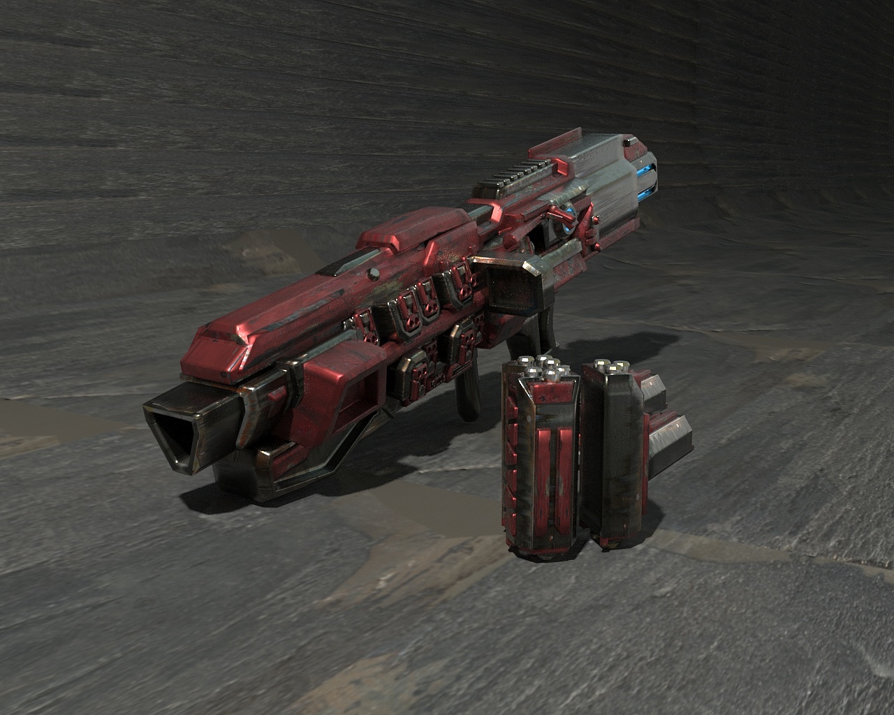 电磁轨道火箭筒