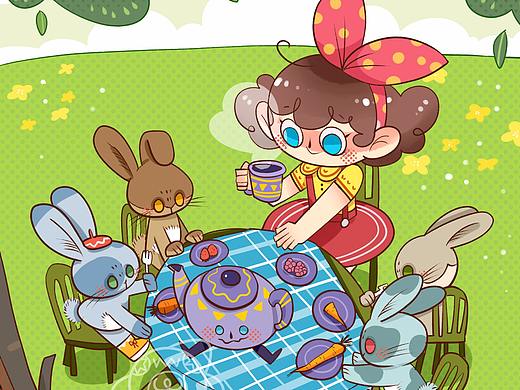 【SEMO原创】插画100打卡（10/100）（个人主页-ZNTUwMzMxNTI=） - 儿童插画 - 站酷设计师鲨SEMO鱼原创素材 - 站酷ZCOOL