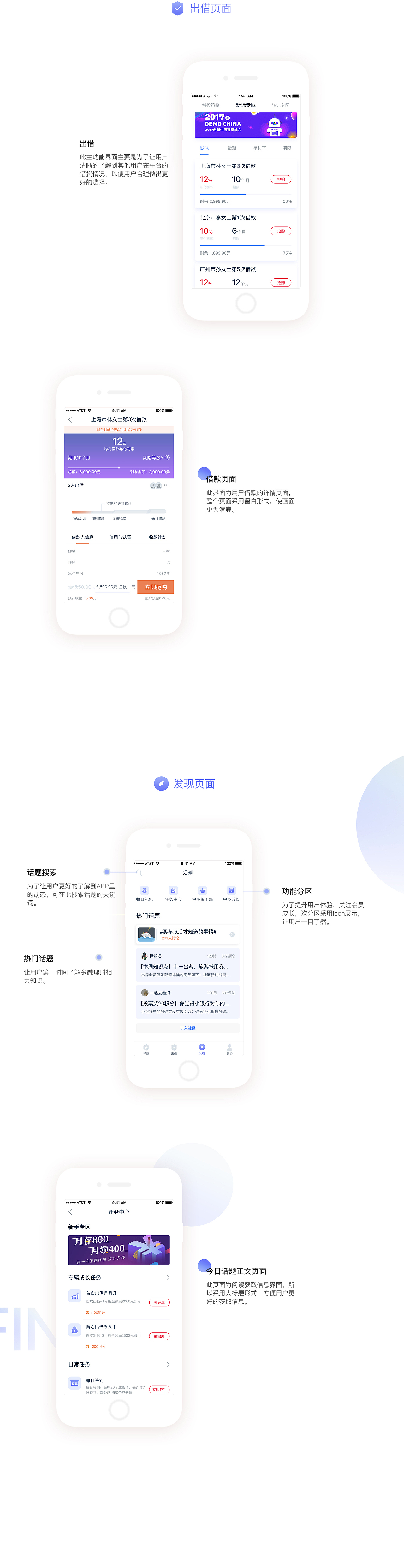 金融APP（图ZMTMyNDI0ODg4） - APP界面 - 站酷设计师Rosy30原创素材 - 站酷ZCOOL