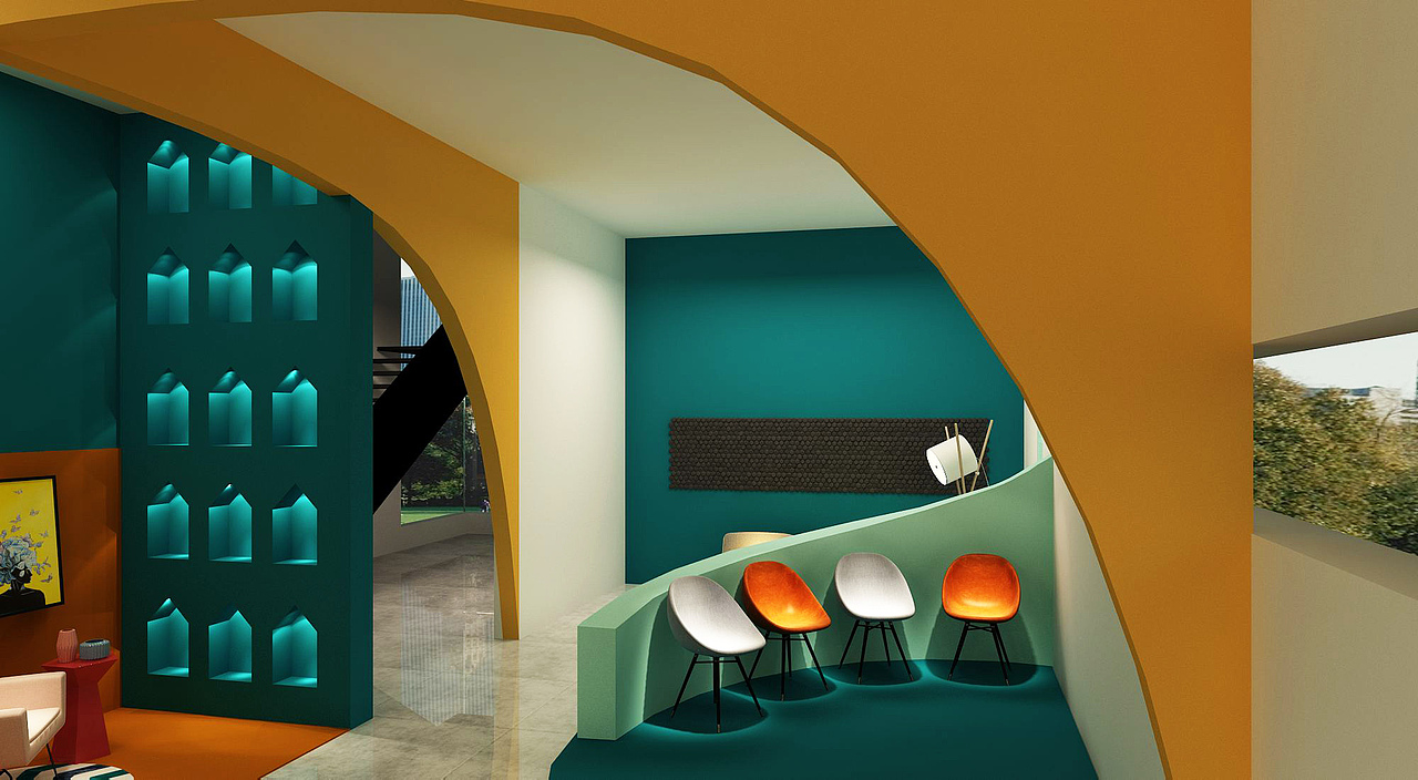 【商业空间设计】造作旗舰店