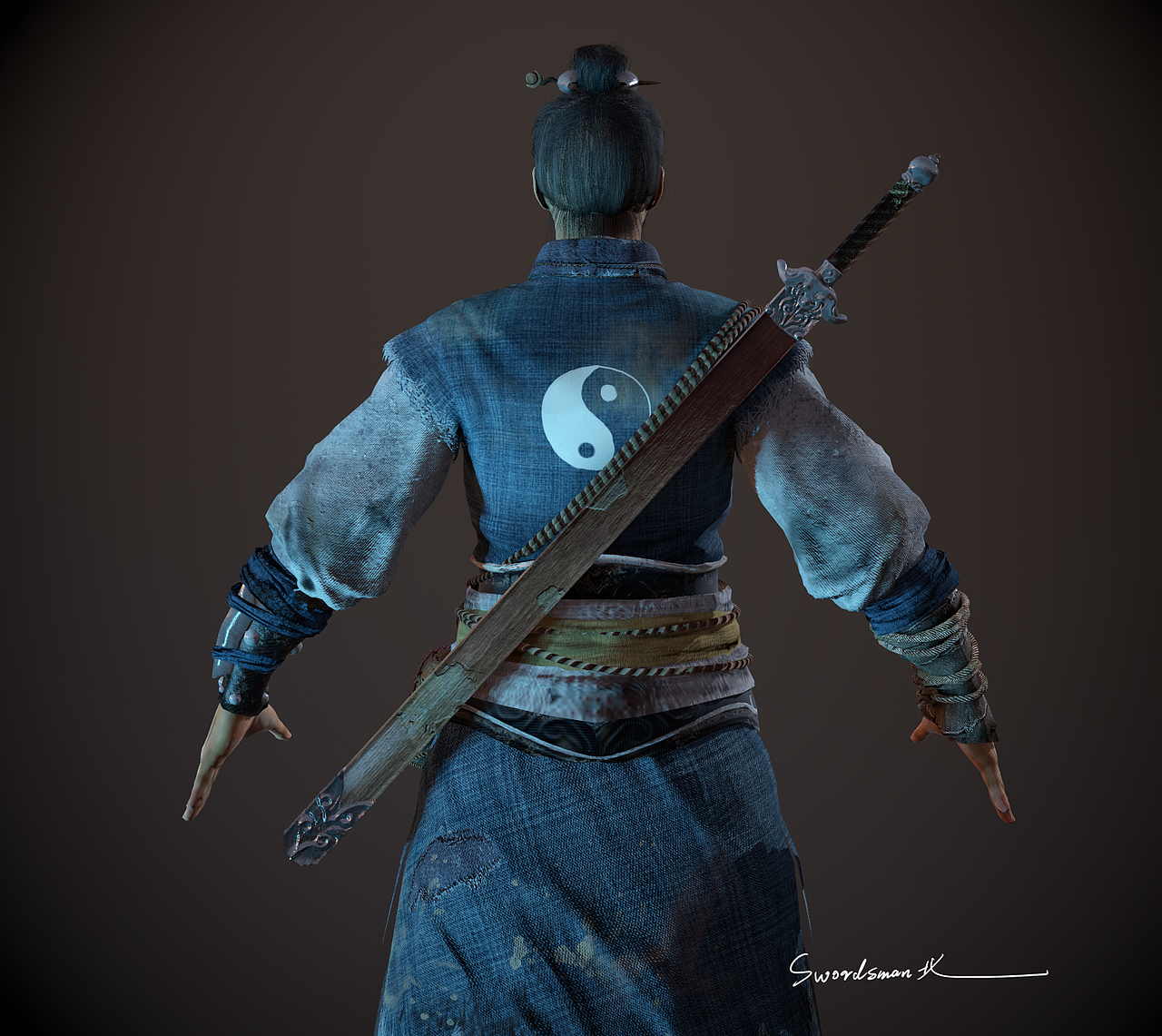 《道士》（图ZMjgwNDkyMTQ0） - 人物/生物 - 站酷设计师Swordsman小北原创素材 - 站酷ZCOOL