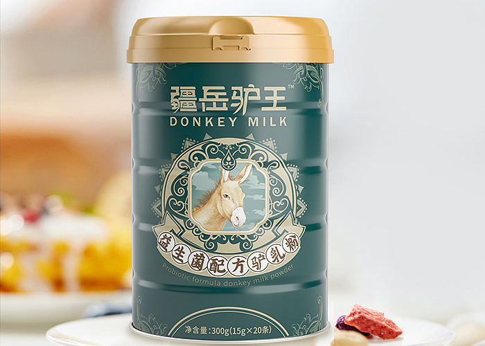 疆岳驴王益生菌驴奶粉详情页