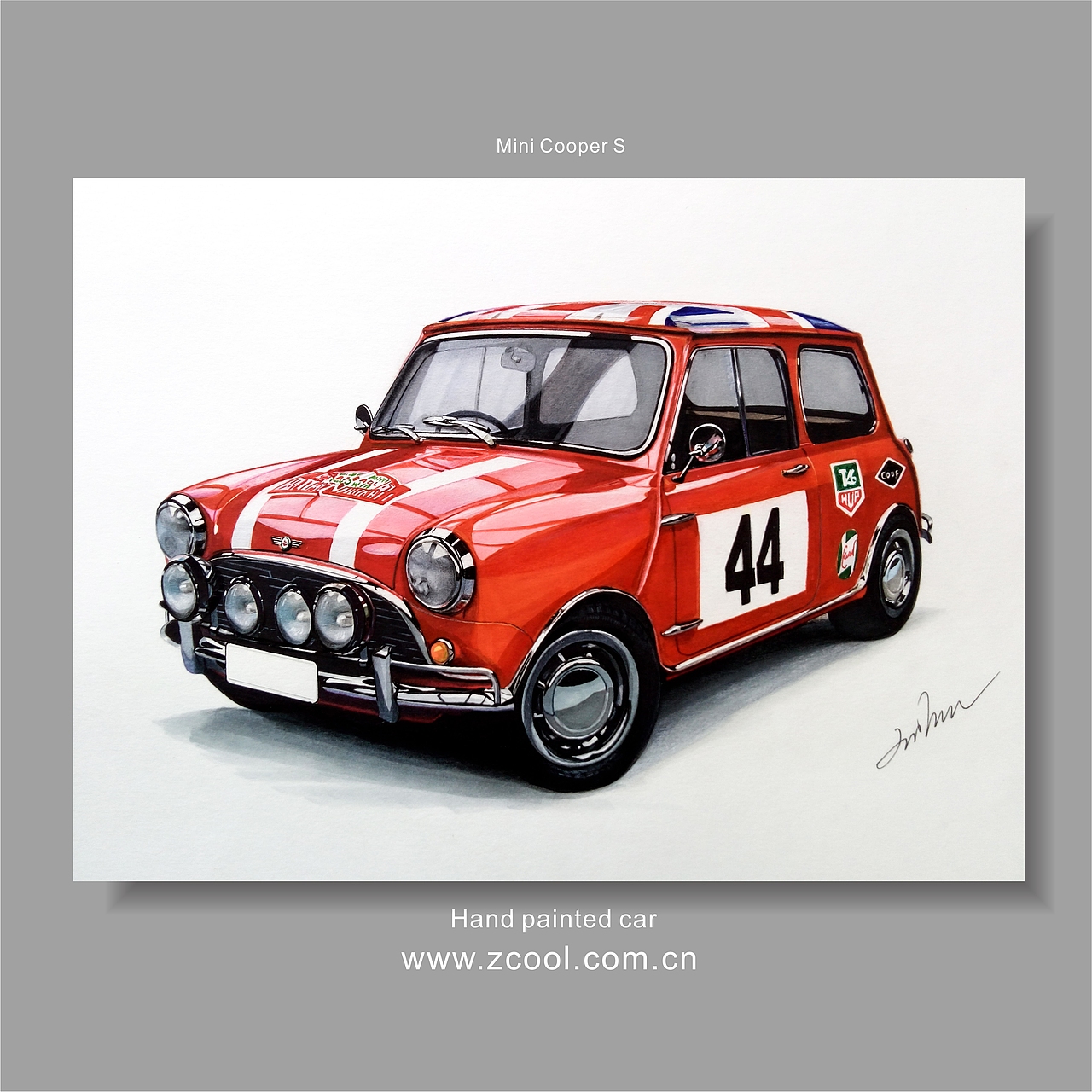 怀旧汽车马克笔手绘合集