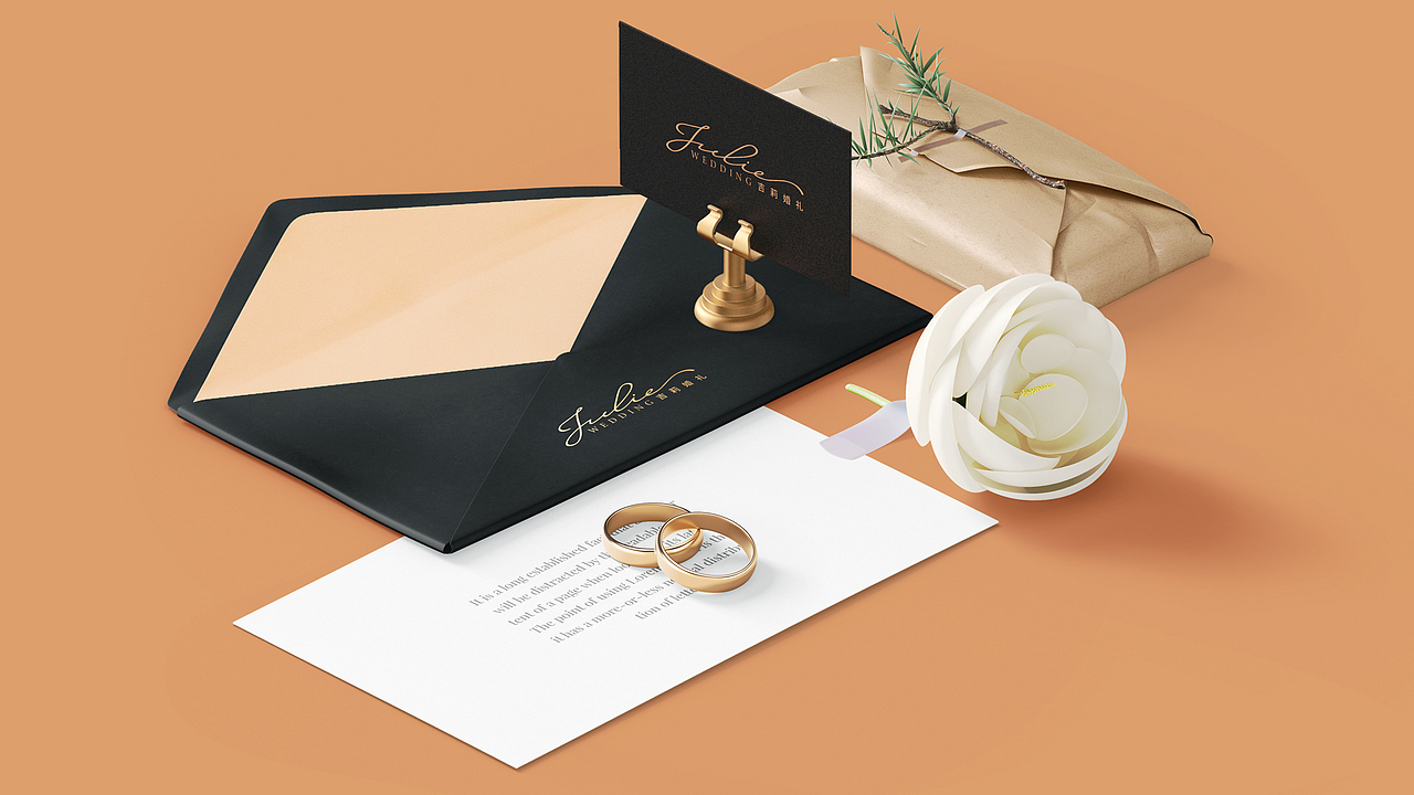 婚礼婚庆公司logo设计 Julie吉莉生活美学馆logo（图ZMjUzNTAzNzA0） - Logo - 站酷设计师金刚不是大猩猩原创素材 - 站酷ZCOOL