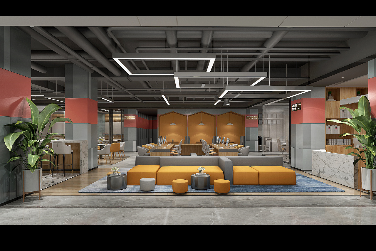 深圳港深国际共享大厅