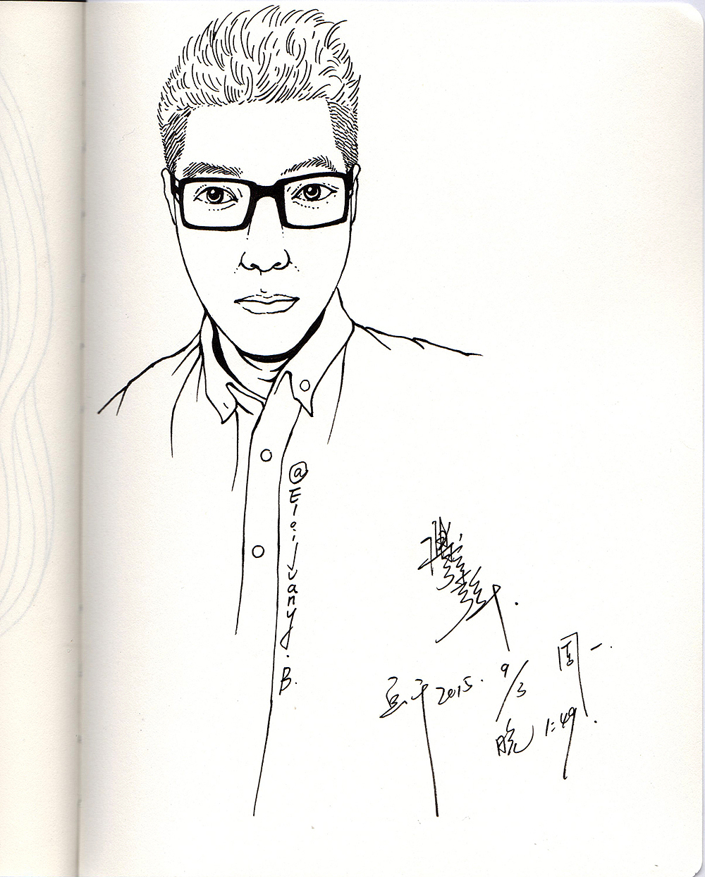 2015年3月随身小本整理（图ZMjU1NzUxMjQ=） - 绘画 - 站酷设计师傅淳强画者之旅原创素材 - 站酷ZCOOL