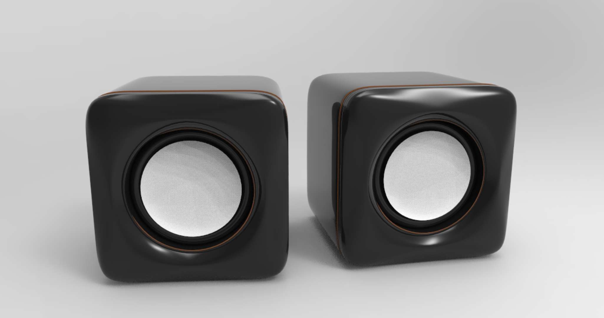 c4d建模闹钟 最终渲染图