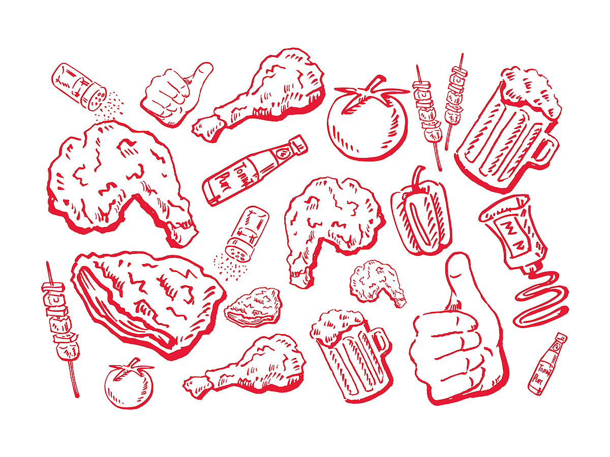 无限波丨餐饮连锁丨甄正鸡排（图ZMTE2NTIxMjg4） - 品牌 - 站酷设计师无限波设计原创素材 - 站酷ZCOOL