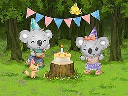 那些年幫某寶畫的一些插畫