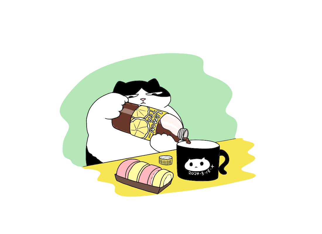 每日一画|猫咪日常第十三弹