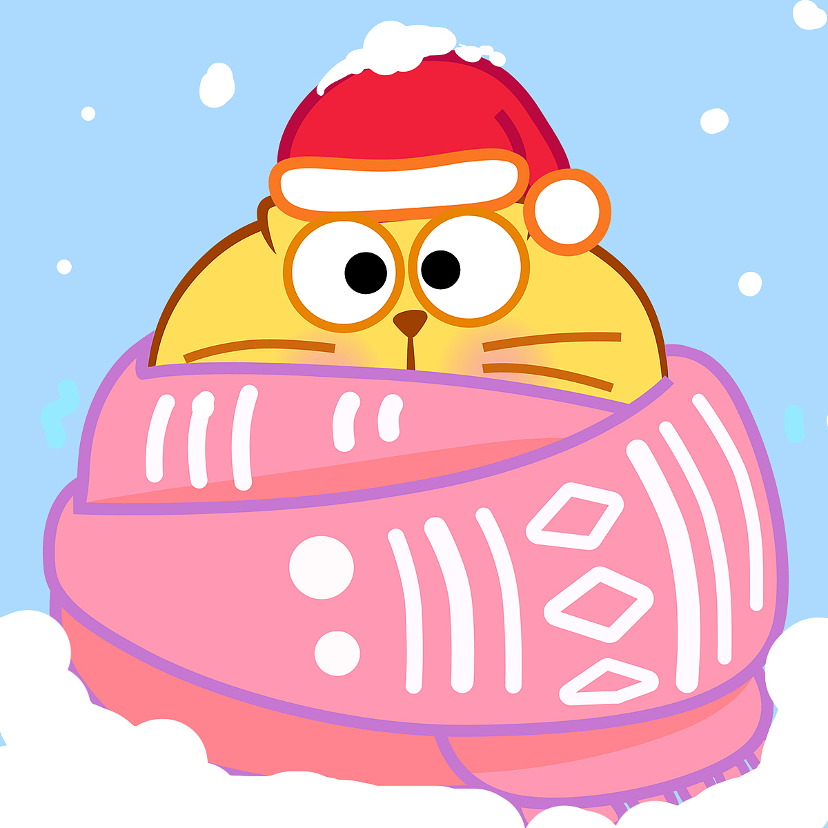 开心猫圣诞“三件套”