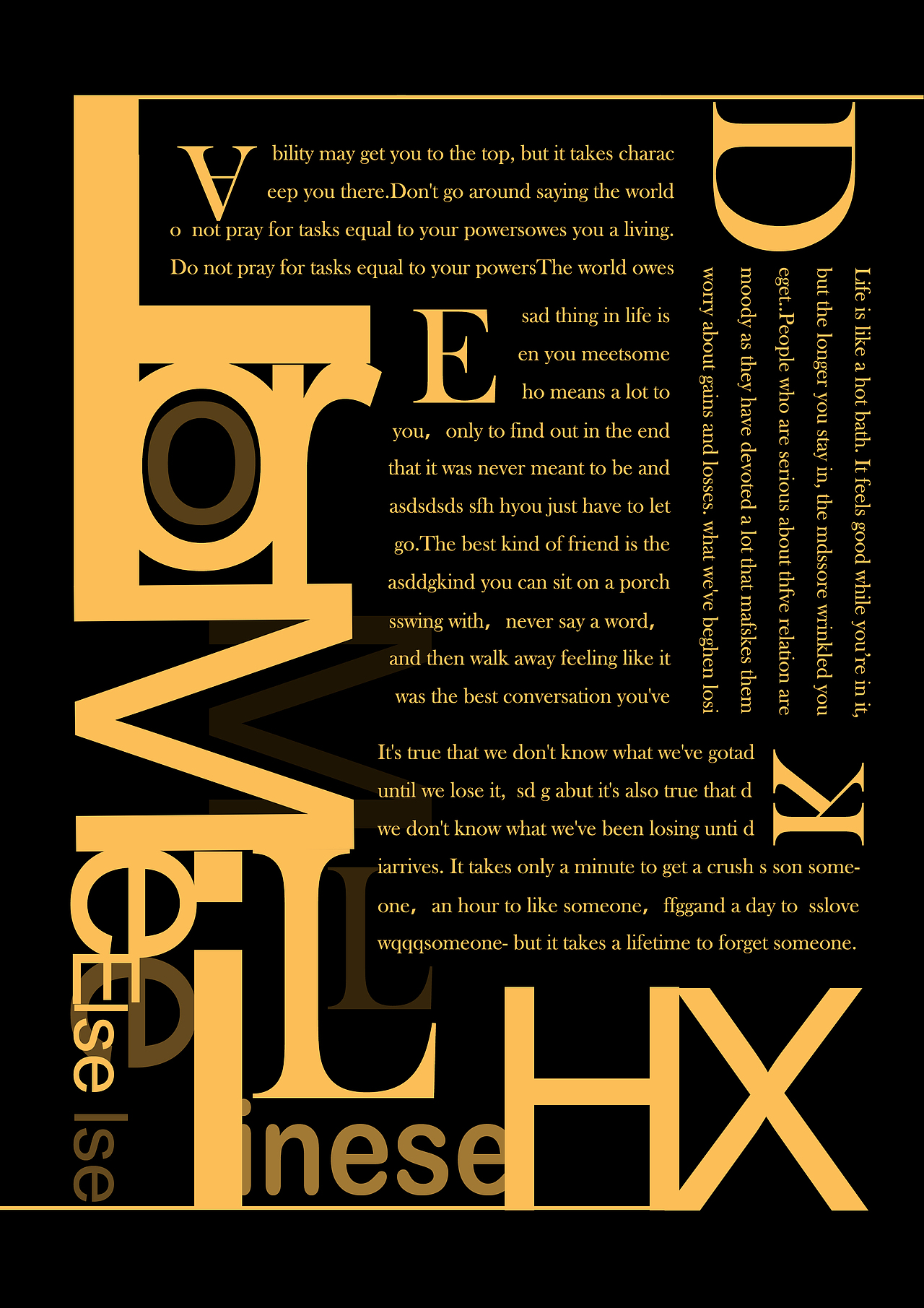 无题海报|版式设计