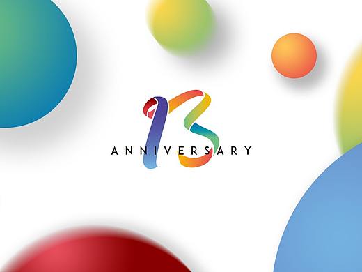 数字13为原型的logo设计