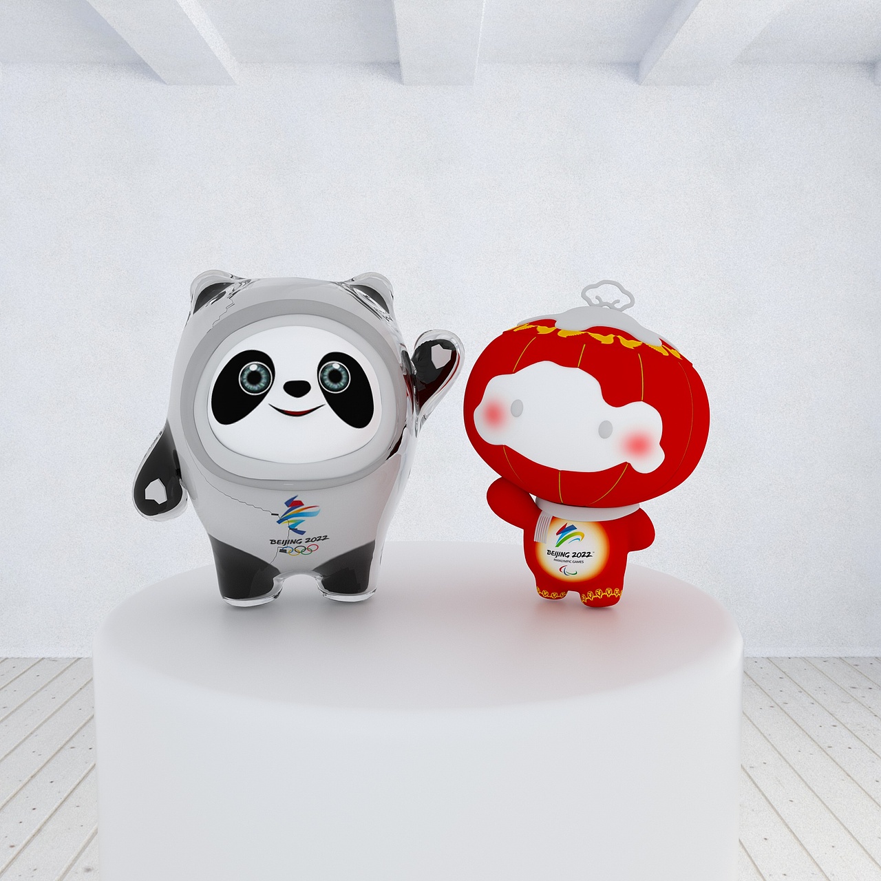 冬奥冰墩墩c4d 模型|三维|其他三维|小名爱设计_原创作品-站酷zcool