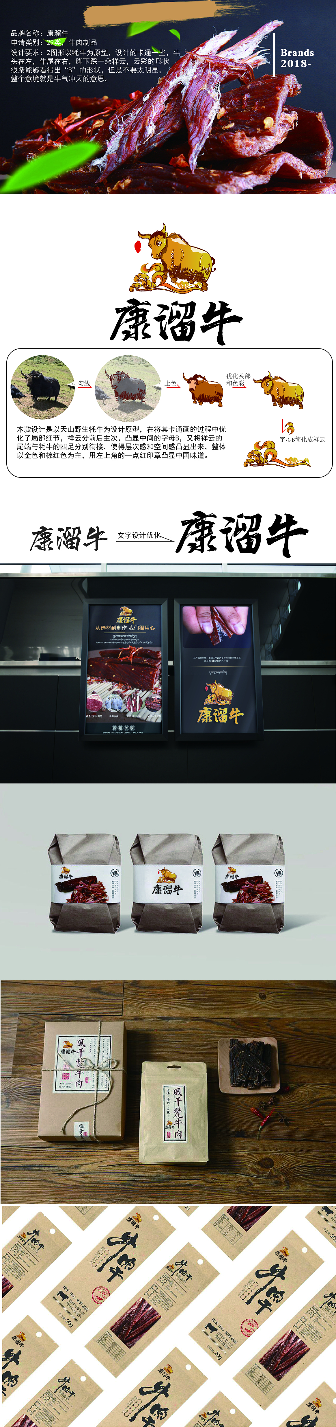 康溜牛——食品商标（图ZMTgyMDE2MDk2） - Logo - 站酷设计师注册类商标设计师原创素材 - 站酷ZCOOL