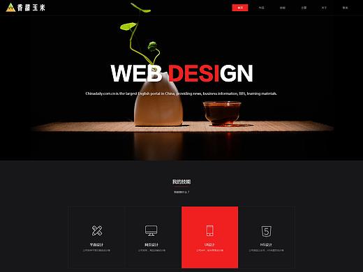个人网站web